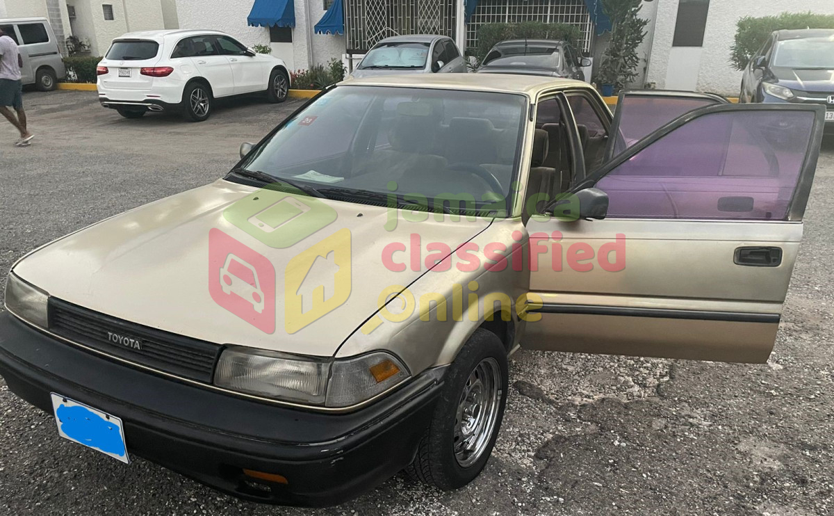 For Sale: 1989 Toyota Corolla L/H Drive