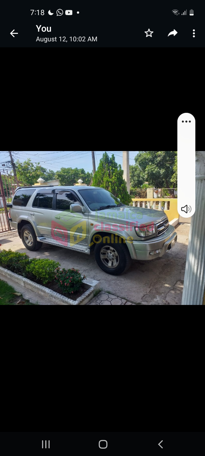 For Sale: 1999 Toyota Hilux Surf