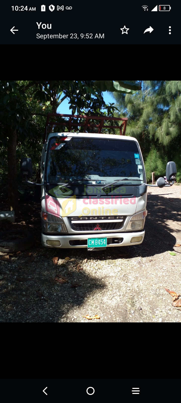 For Sale: 2007 Mitsubishi Canter