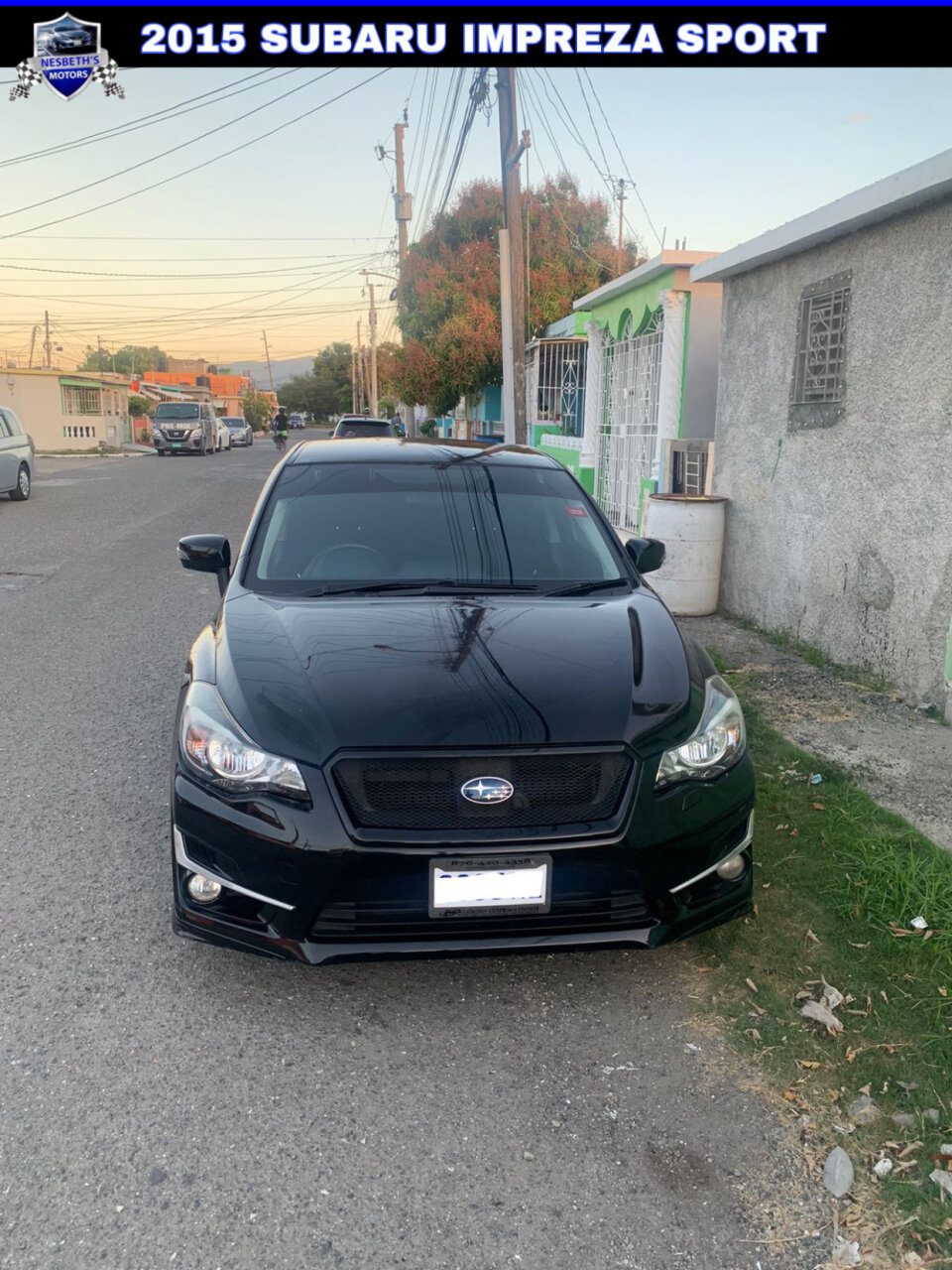 For Sale: 2015 SUBARU IMPREZA SPORT