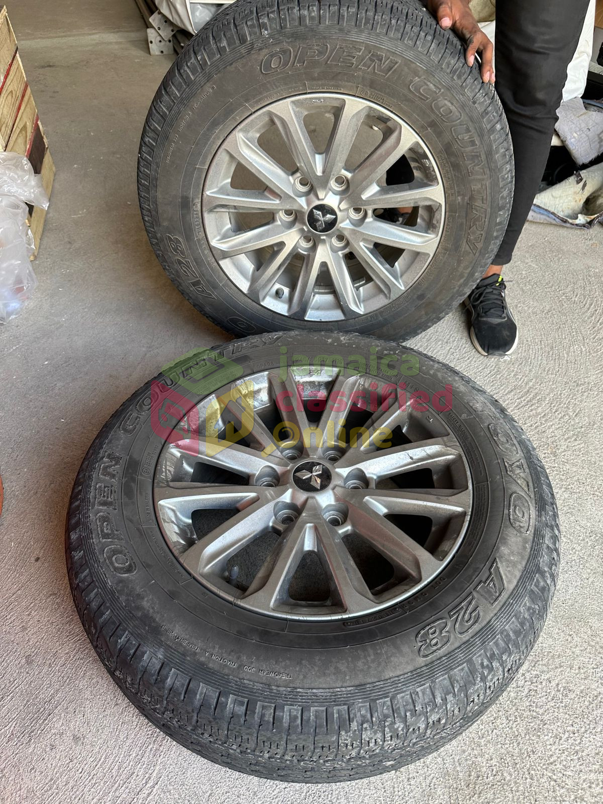 For Sale: 245/65/17 - Mitsubishi Rims & Tyres For Sale
