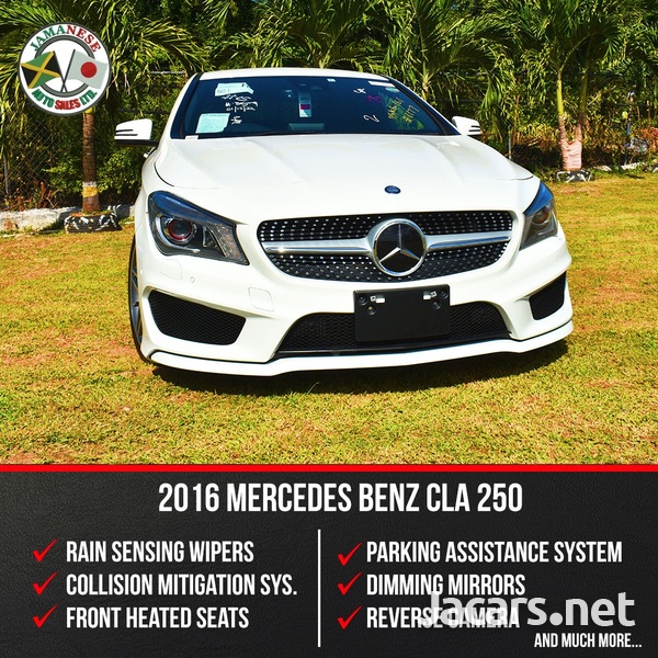 Mercedes-Benz CLA-Class 2,5L 2016