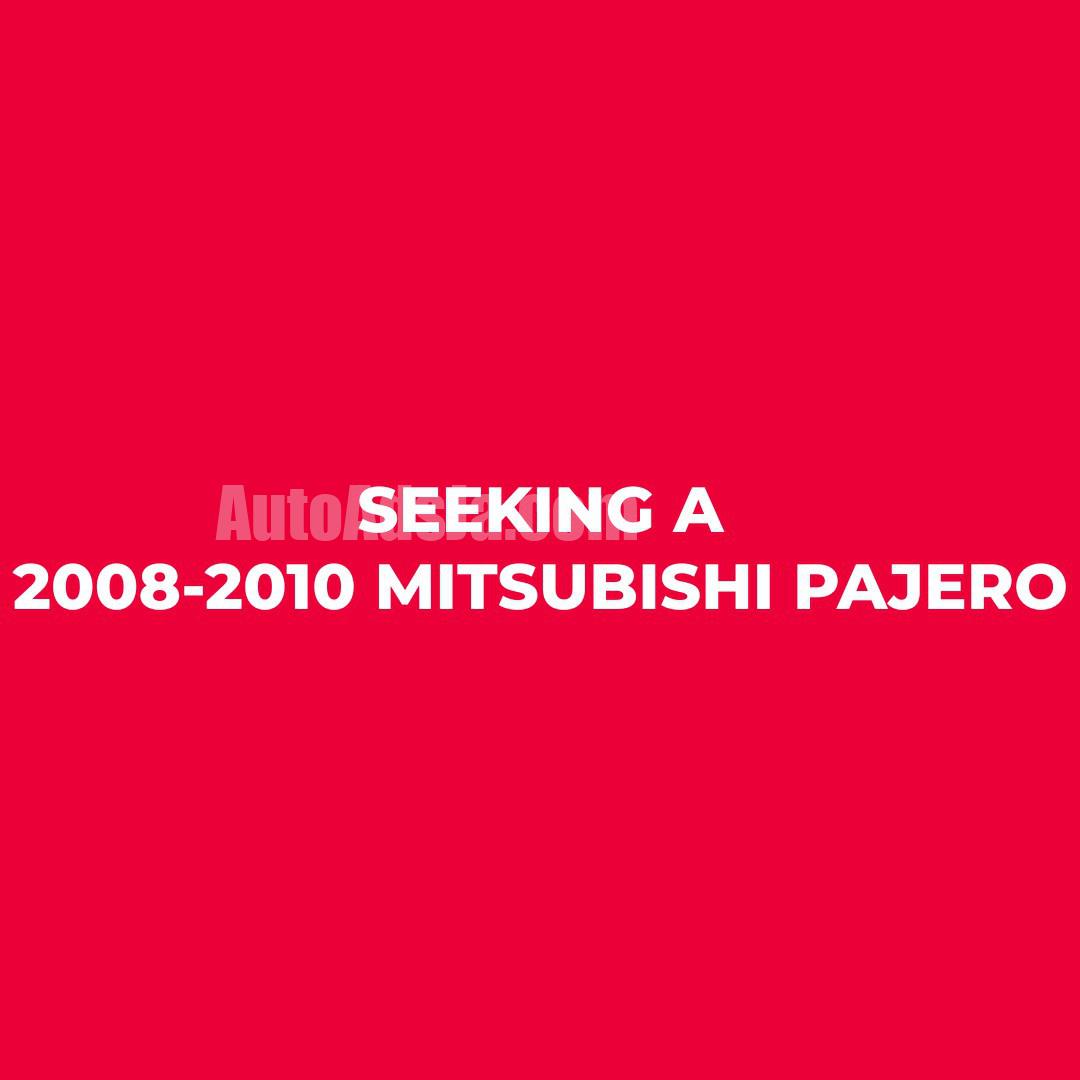 2008 Mitsubishi Pajero