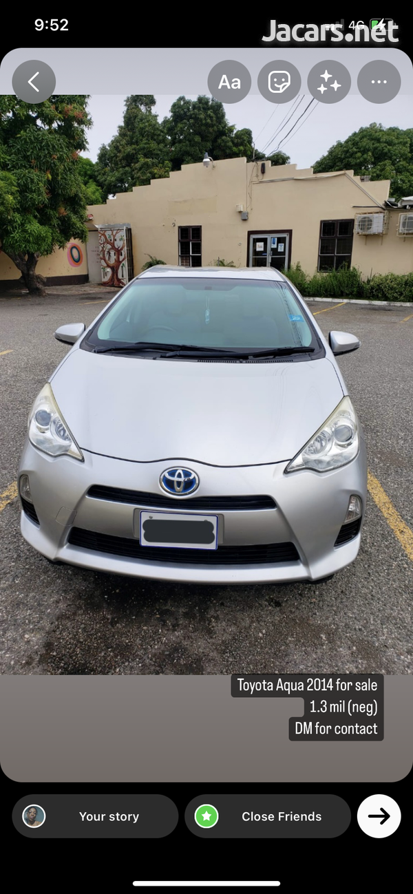 Toyota Aqua 1,5L 2014