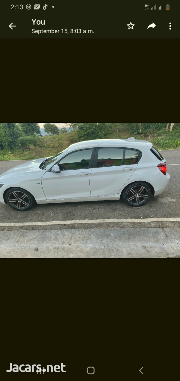BMW 1-Series 1,8L 2012