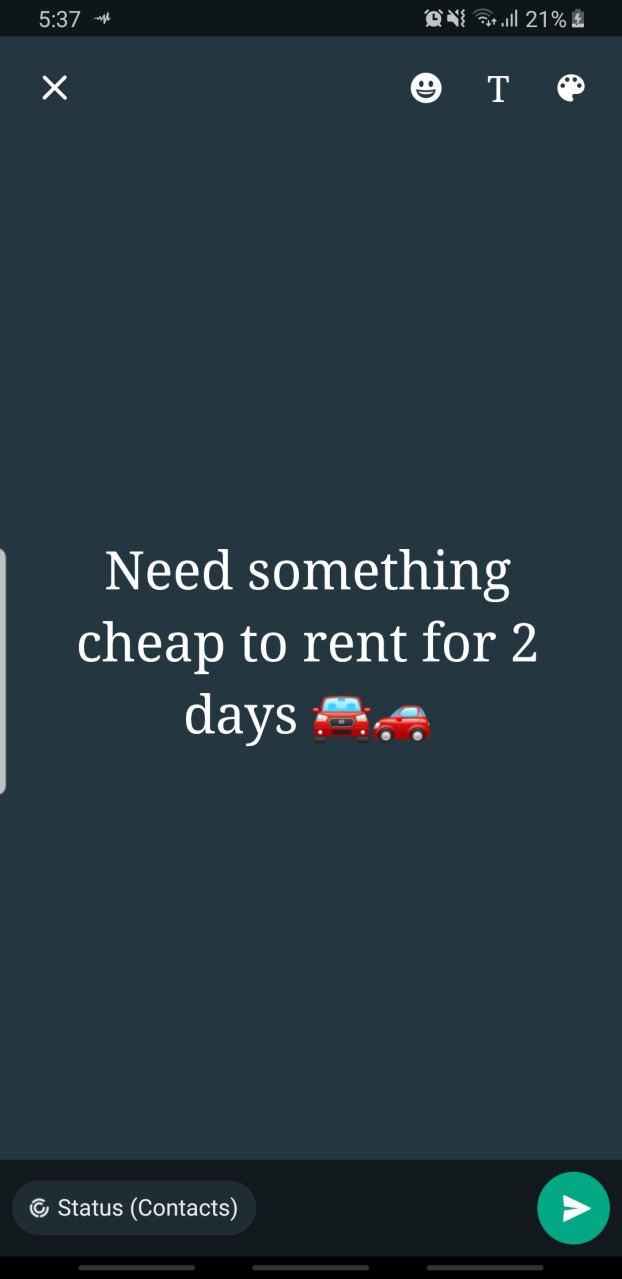For Rent: Anything
