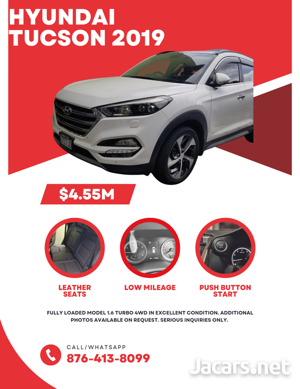 Hyundai Tucson 1,6L 2019