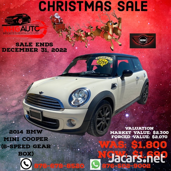 Mini Cooper 1,6L 2014