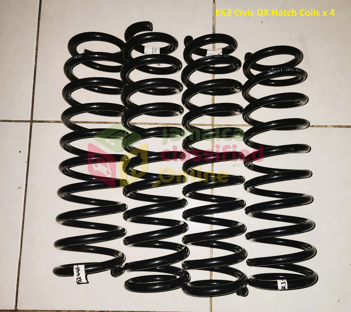 For Sale: Honda Civic Front & Rear Suspension Coils