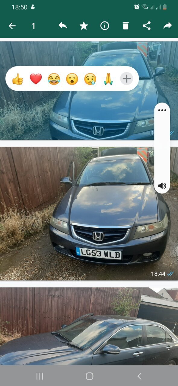 For Sale: Honda Accord Scrapping CL7