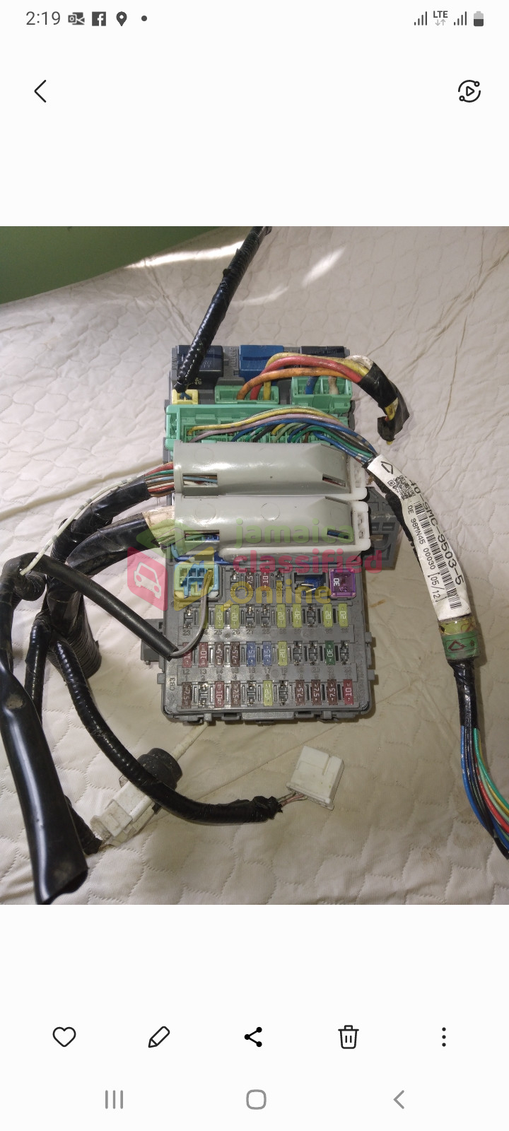 For Sale: Honda Stream Fuse Box