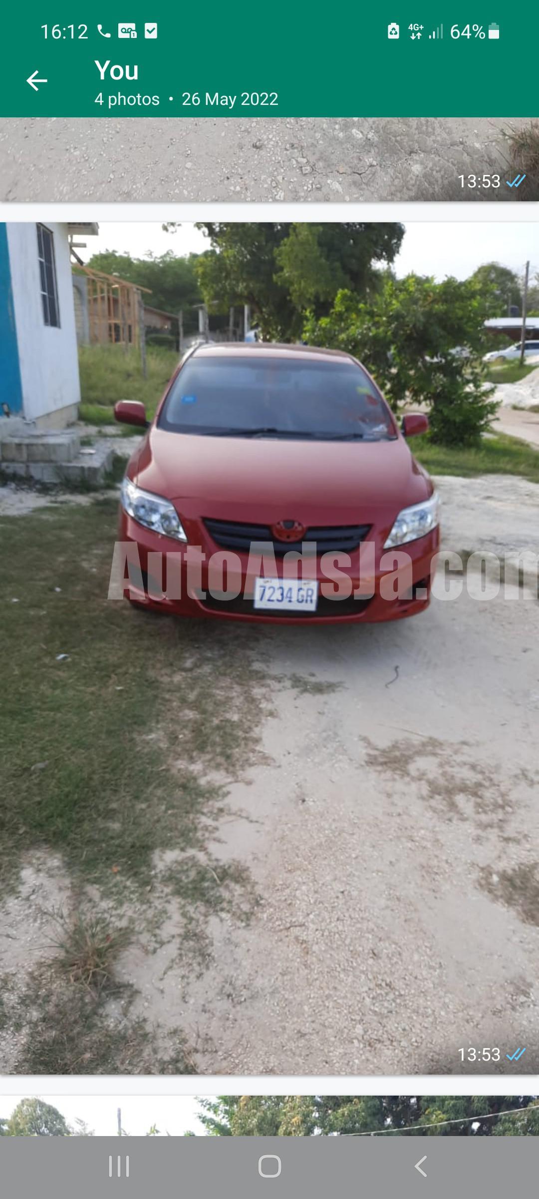 2009 Toyota Corolla Xli